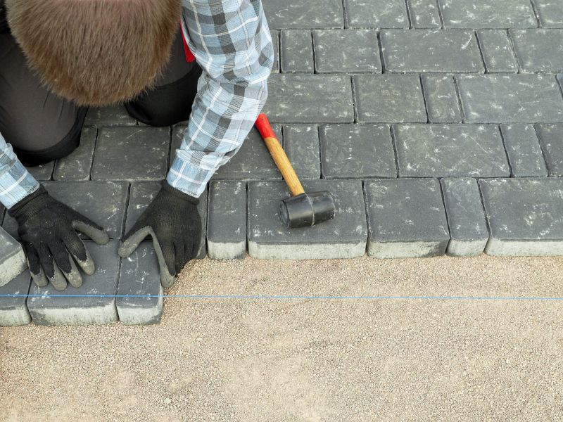 Paver Driveway Construction